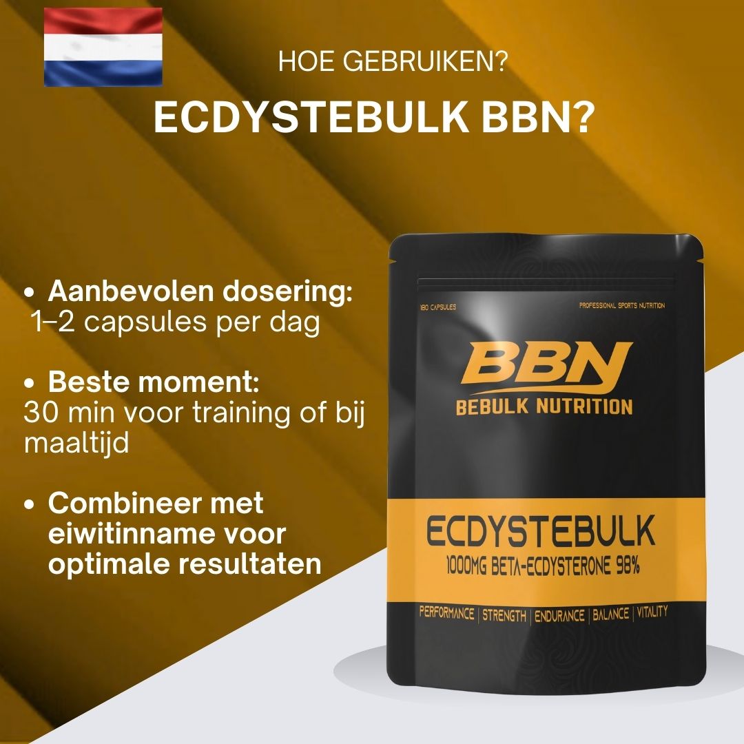Ecdystebulk - Beta-Ecdysterone 98% - Capsules - BeBulk Nutrition