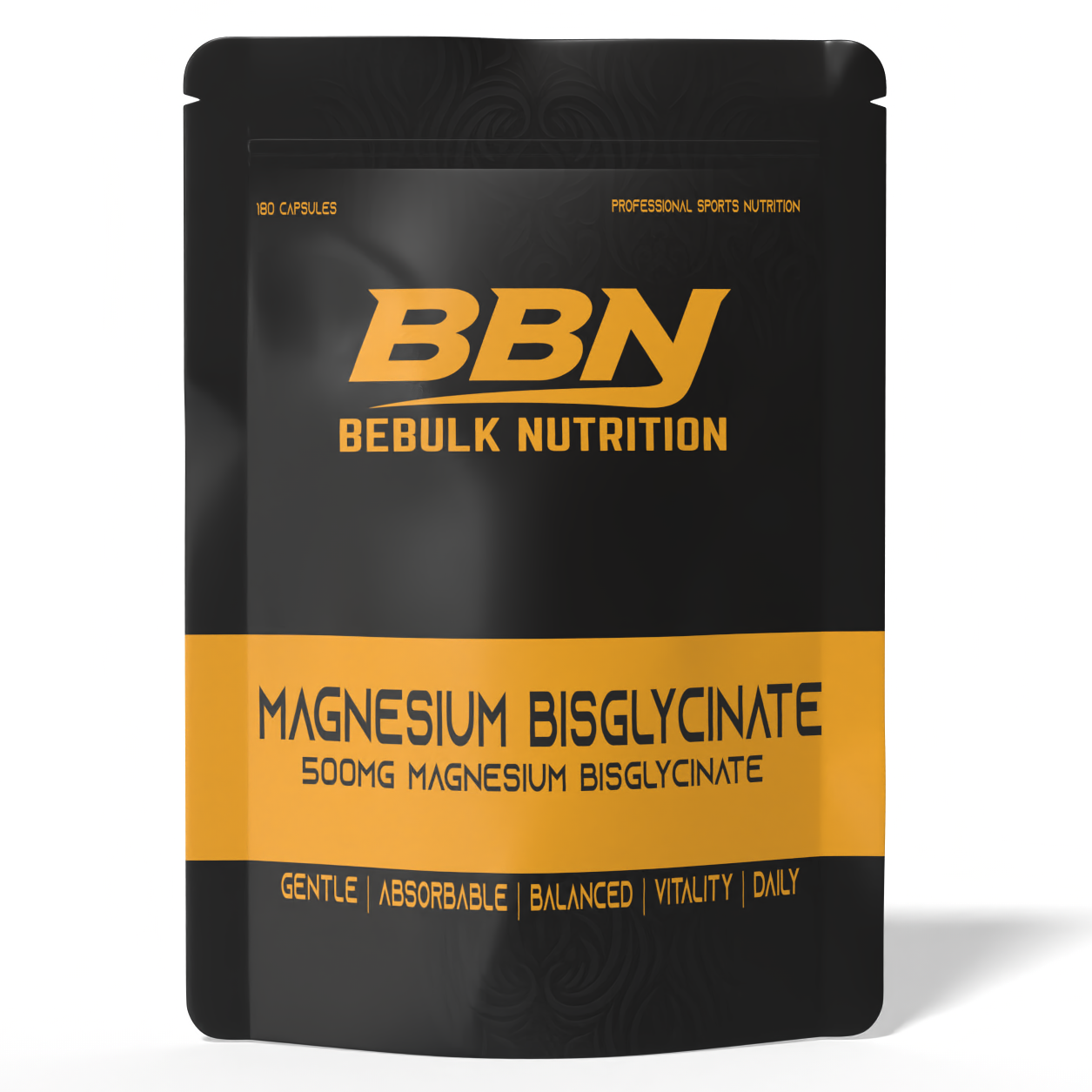 Magnesium Bisglycinate 500mg - BeBulk Nutrition