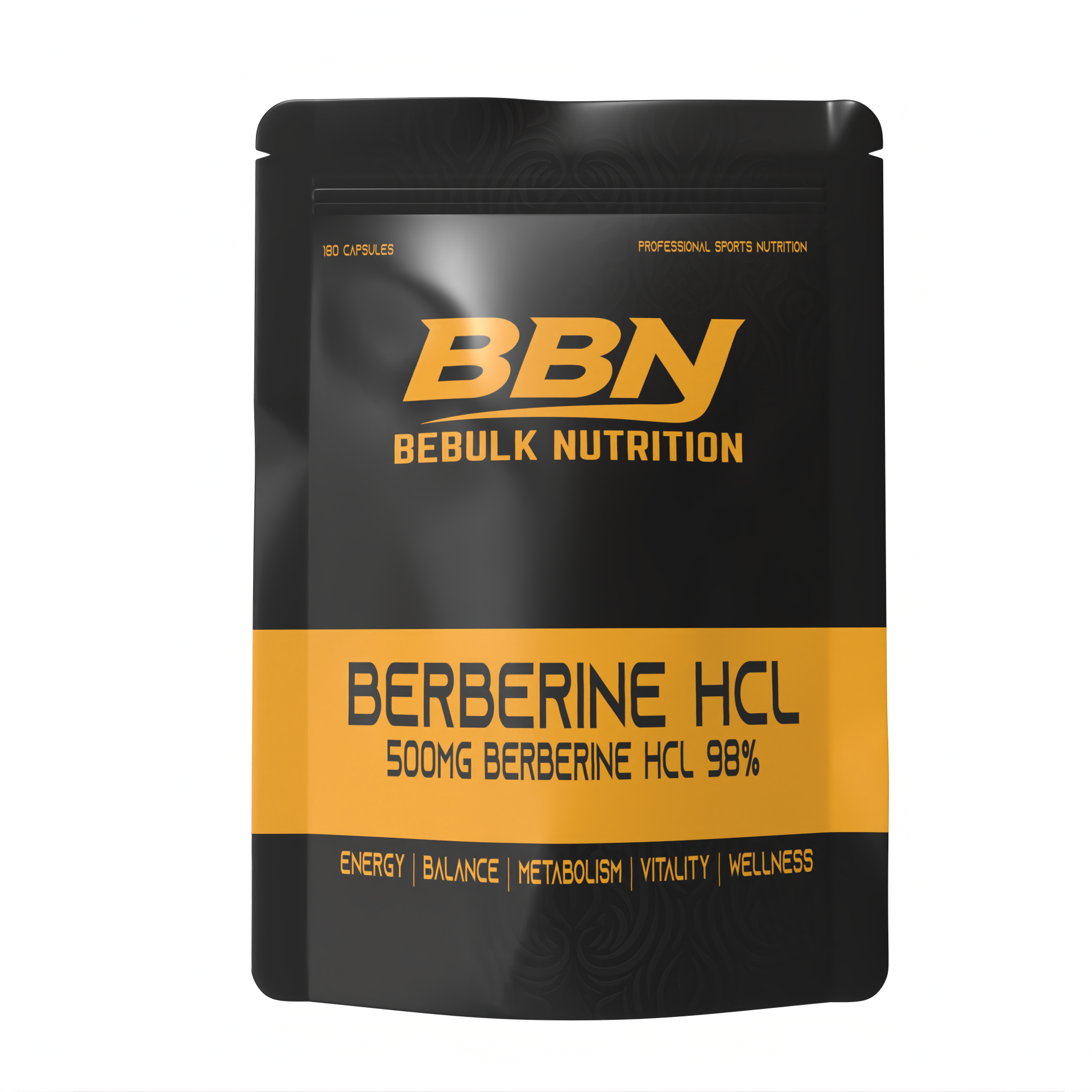 Berberine HCL 98% 500mg - Veganistisch - BeBulk Nutrition