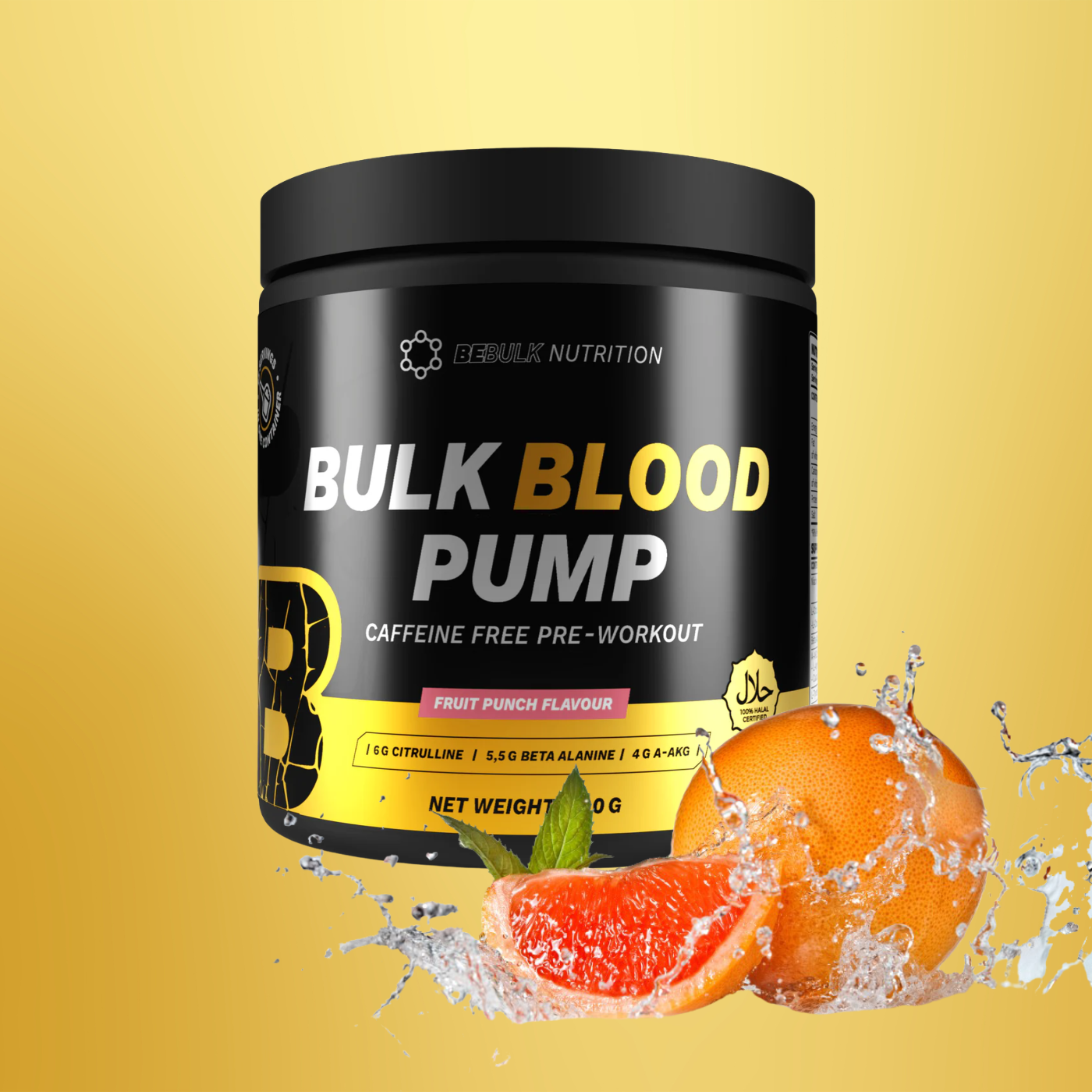 Bulk Blood Pump - High Pre-Workout - 300g - BeBulk Nutrition