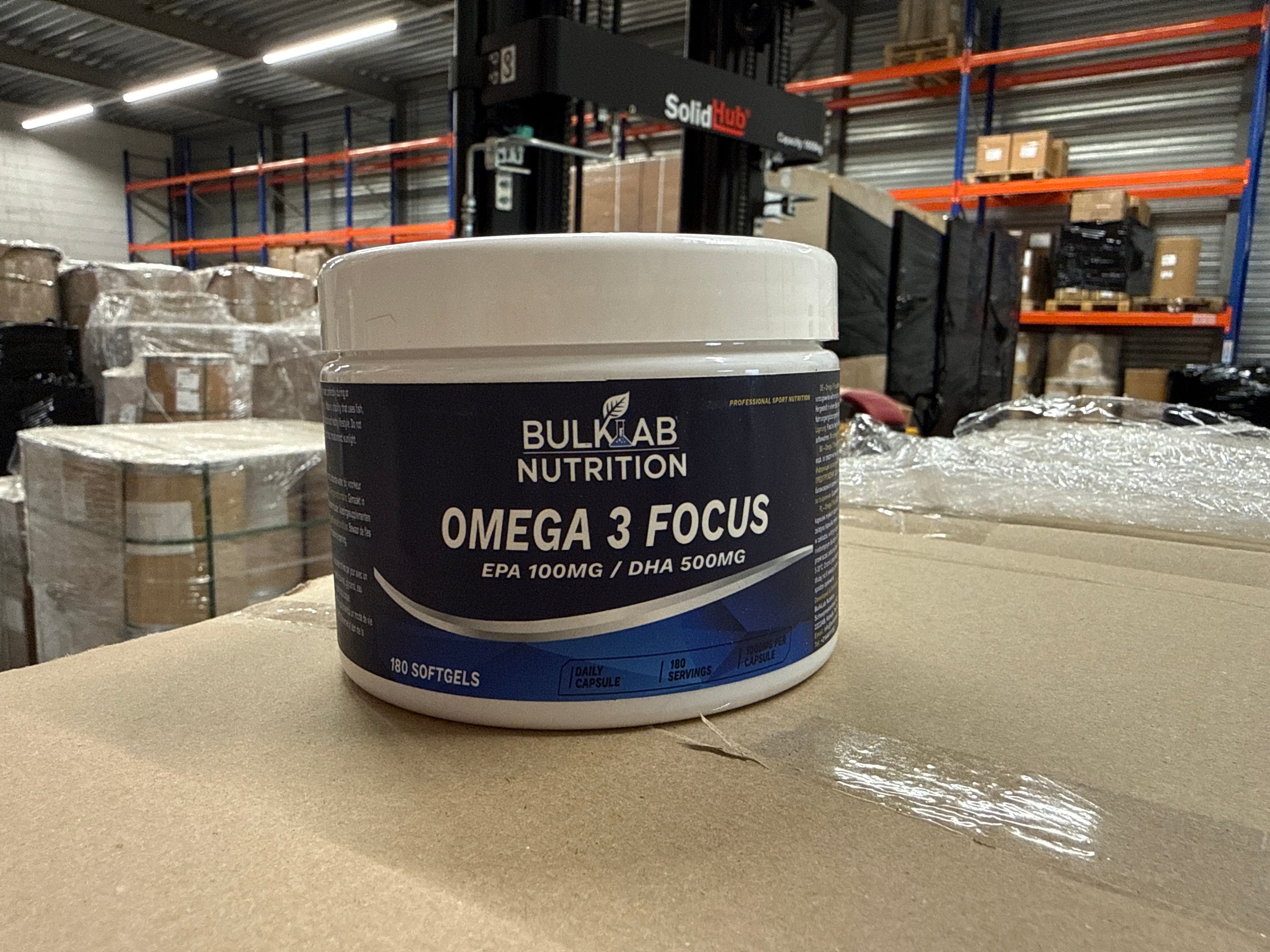 Omega 3 Focus: EPA 100mg / DHA 500mg – BulkLab Nutrition