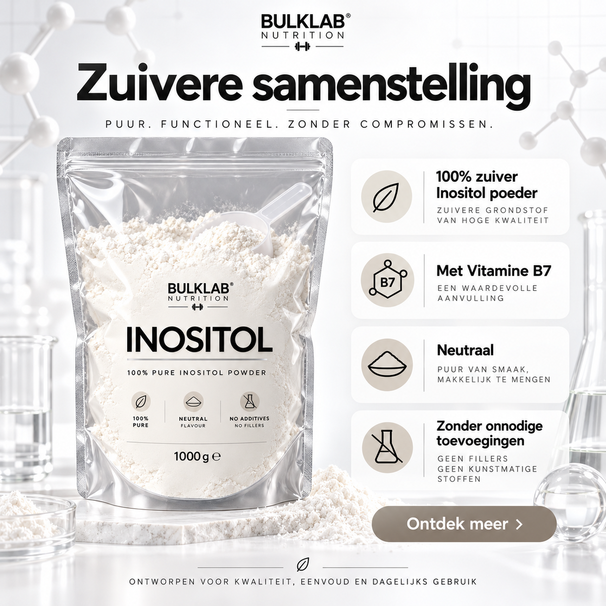 Inositol Poeder - BulkLab Nutrition