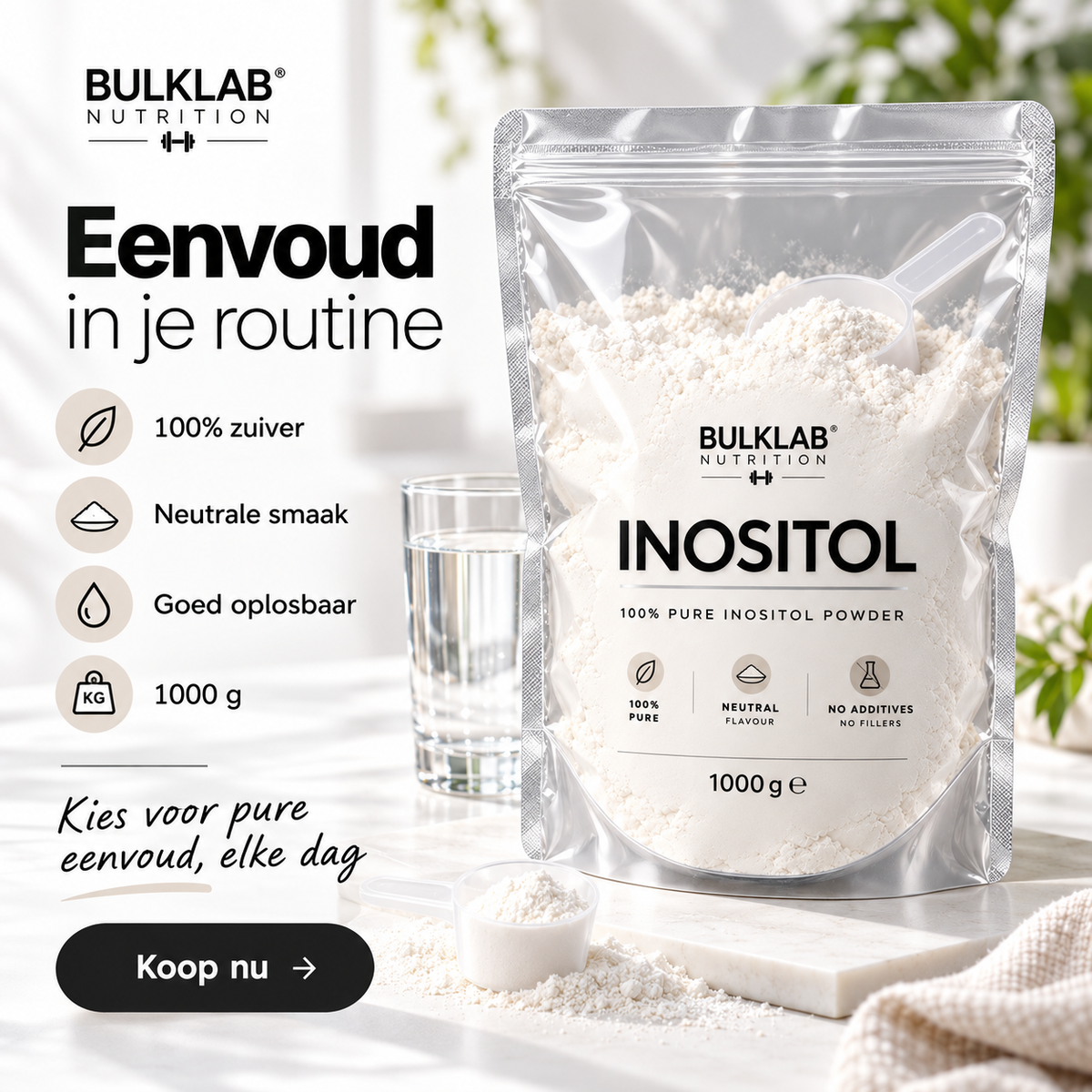 Inositol Poeder - BulkLab Nutrition