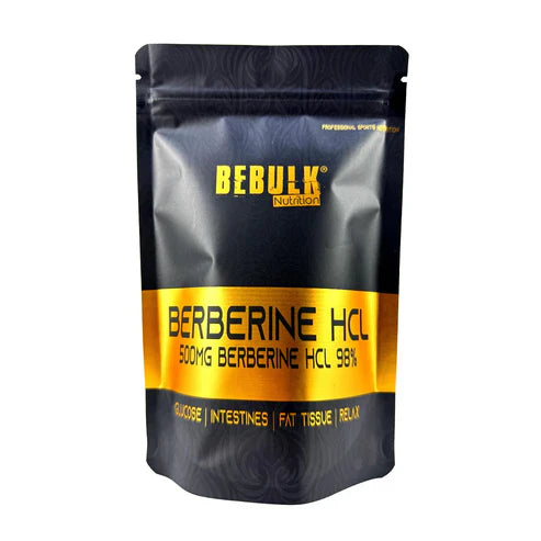 Berberine HCL 98% 500mg - Veganistisch - BeBulk Nutrition 