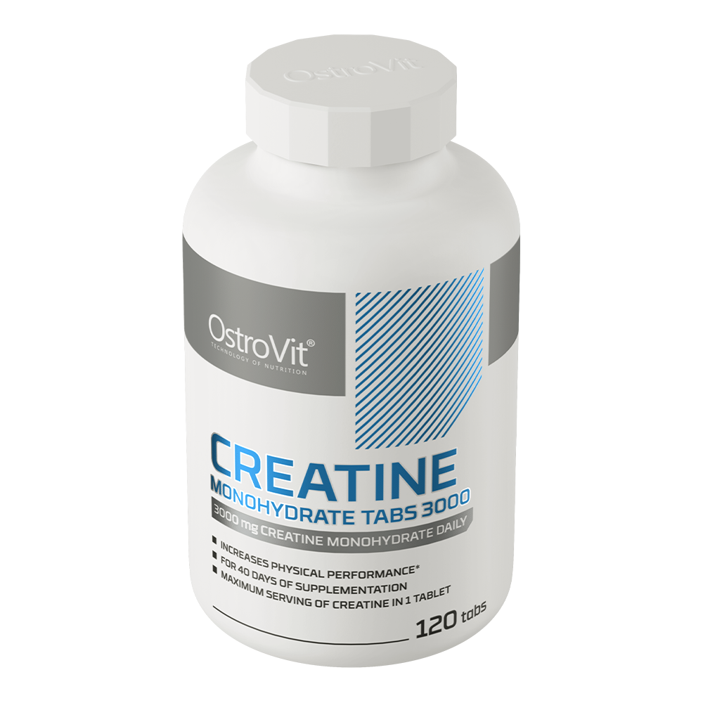 OstroVit Creatine Monohydrate 3000 mg 120 tablets