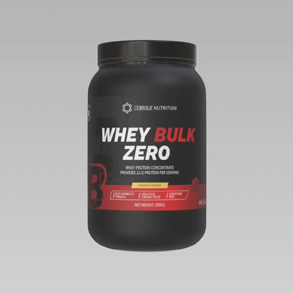 Whey Bulk Zero - BeBulk Nutrition