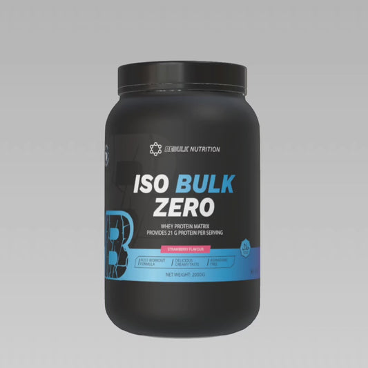 Iso Bulk Zero - BeBulk Voeding
