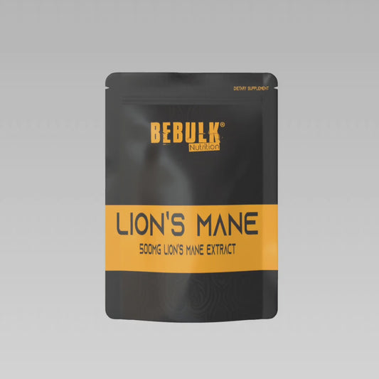 Lion's Mane 500mg Paddenstoel - Veganistisch - BeBulk Nutrition 
