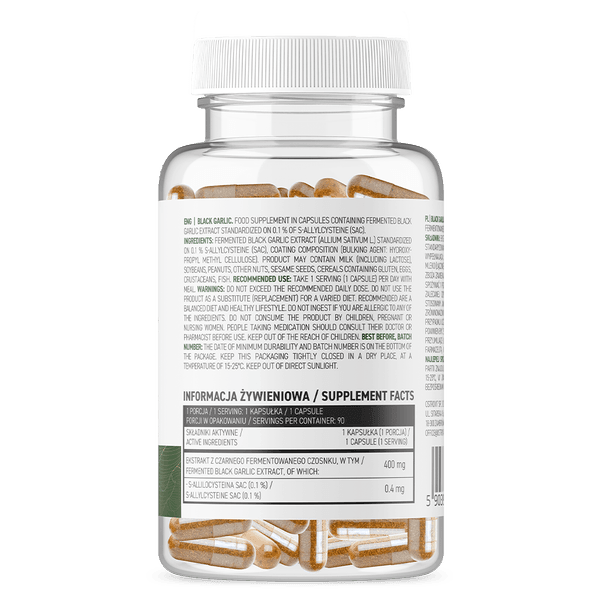 Zwarte Knoflook - Vegan - 90 capsules - OstroVit